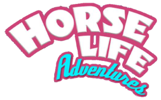 Horse Life Adventures title screen for Nintendo DS